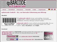 qs Barcode Code39 Reading screenshot